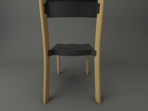 emeco lancaster chair 3D 모델