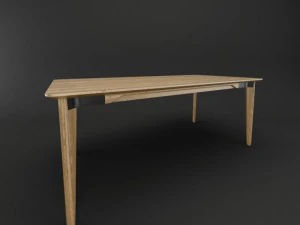 emeco ランカスター ダイニングテーブル 3Dモデル