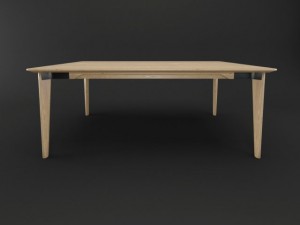 emeco lancaster dining table 3D Модель