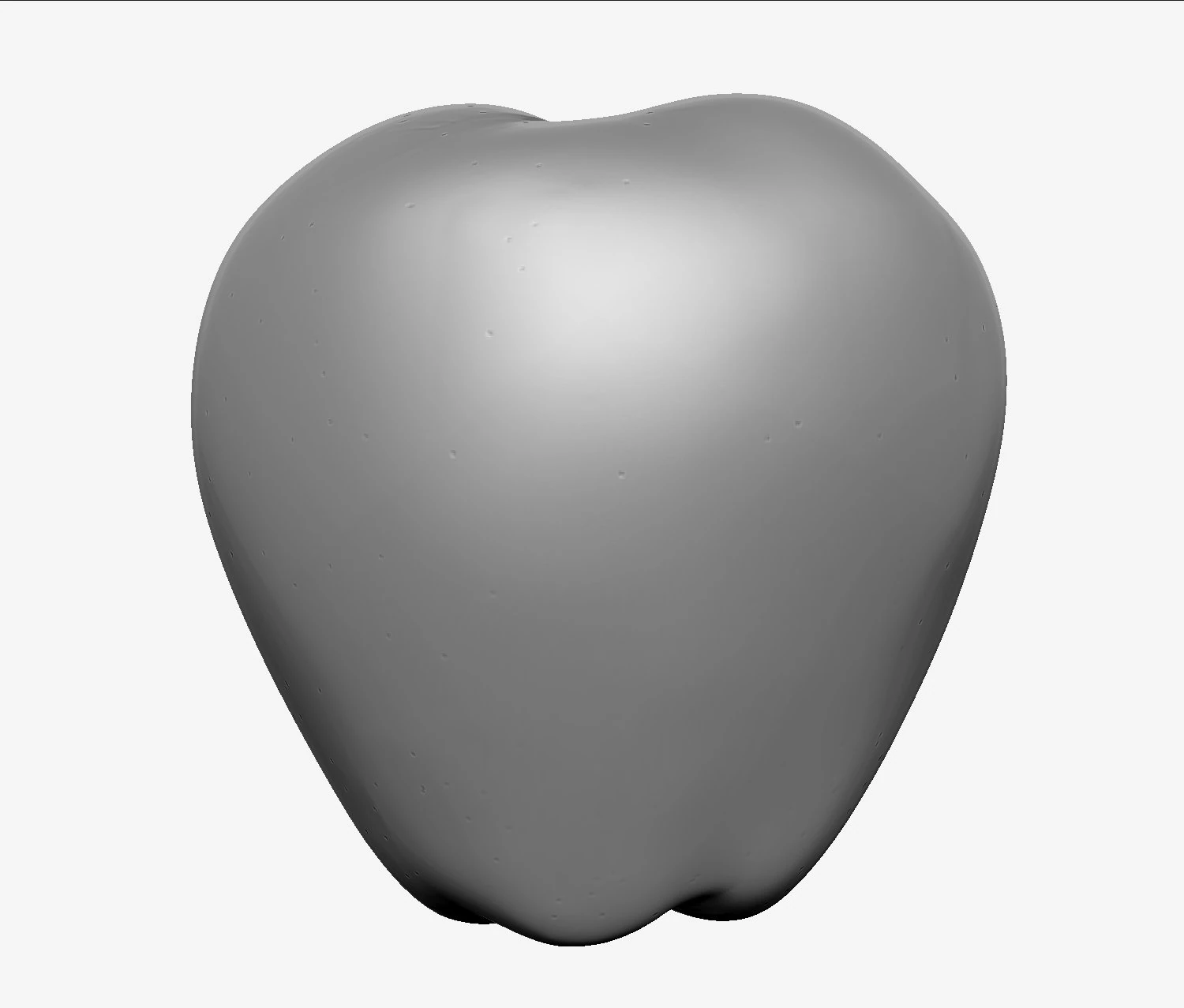 apple high resolution 3D Model .c4d .max .obj .3ds .fbx .stl .blend 