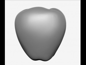 apple high resolution 3D-Modell