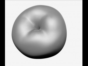 apple high resolution 3D-Modell