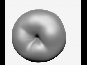 apple high resolution 3D-Modell