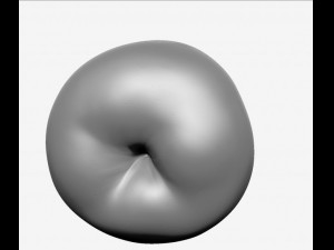 apple high resolution 3D-Modell