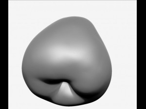 apple high resolution 3D-Modell