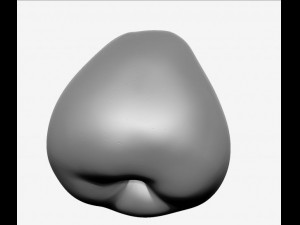 apple high resolution 3D-Modell