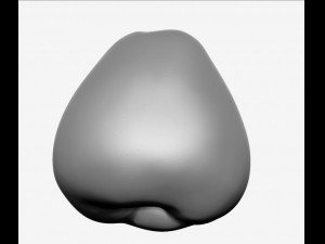 apple high resolution 3D-Modell