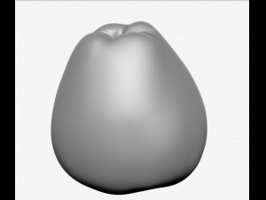 apple high resolution 3D-Modell