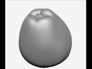 apple high resolution 3D-Modell