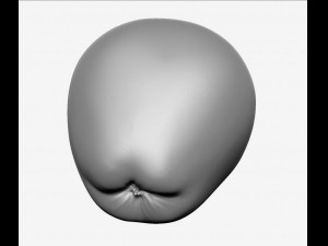 apple high resolution 3D-Modell