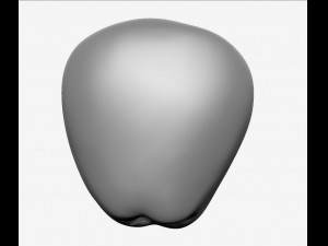 apple high resolution 3D-Modell