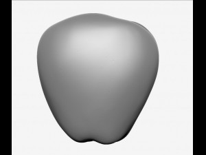 apple high resolution 3D-Modell