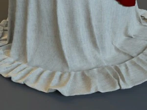 chair with a cape 3D Model