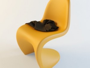 vitra panton 3D मॉडल