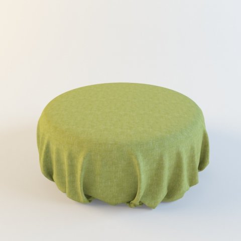 pouf Modelo 3D .c4d .max .obj .3ds .fbx .stl .blend 
