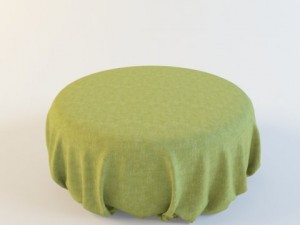 pouf Modello 3D