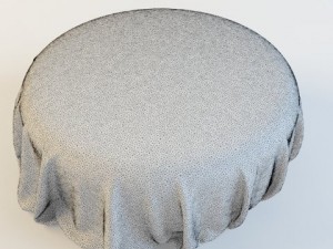 pouf Modelo 3D