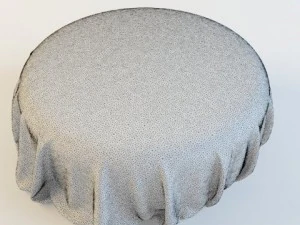 pouf Modello 3D