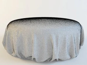 pouf Modello 3D