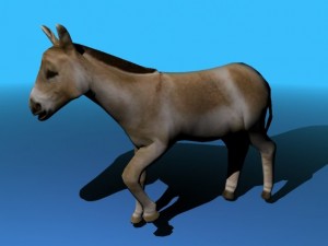 donkey Modello 3D