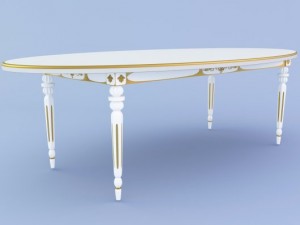ventage table Modèle 3D