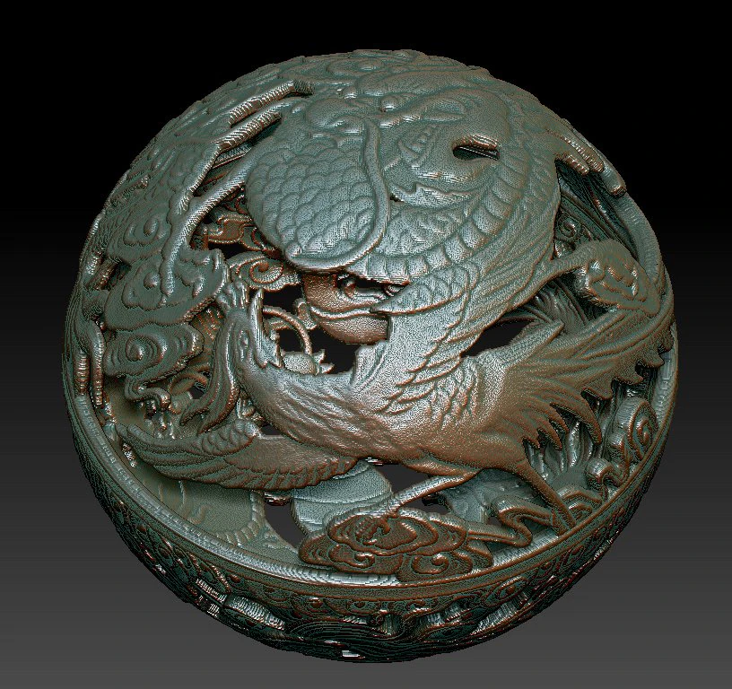 long 3D Model .c4d .max .obj .3ds .fbx .stl .blend