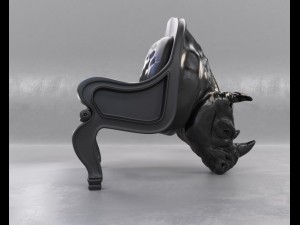 rhino chair 3D Model