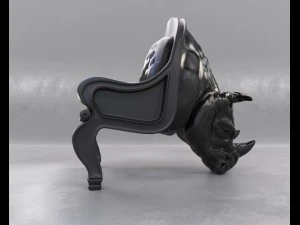 rhino chair 3D Model