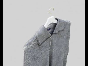 denim shirt 3D Model