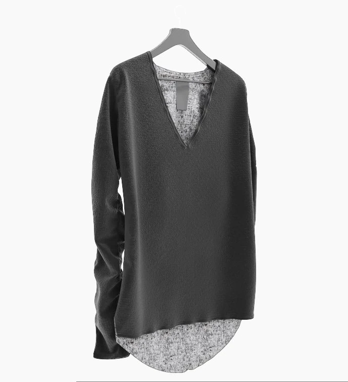 sweater 3D Model .c4d .max .obj .3ds .fbx .stl .blend 