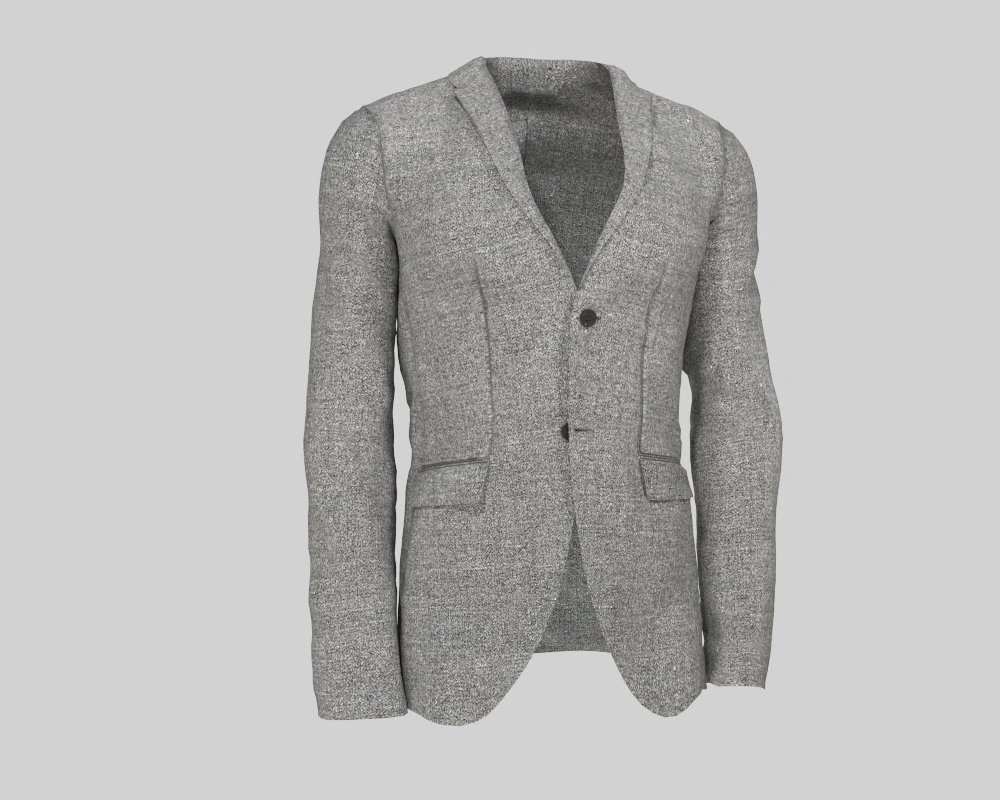 classic jacket 3D Model .c4d .max .obj .3ds .fbx .stl .blend