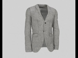 classic jacket Model 3D