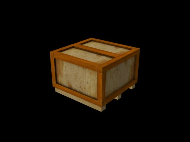 箱 3Dモデル .c4d .max .obj .3ds .fbx .stl .blend 