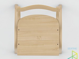 school chair 3Dモデル