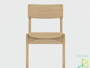 school chair 3Dモデル