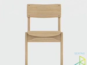 krzesło szkolne Model 3D