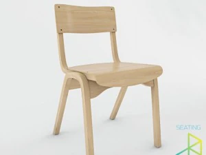 krzesło szkolne Model 3D