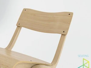 krzesło szkolne Model 3D