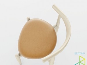 carl hansenson ch20 elbow chair 3D 모델