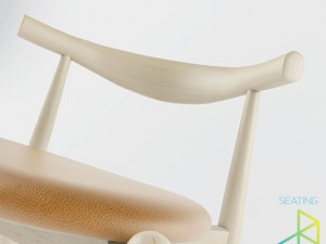 carl hansenson ch20 elbow chair 3D 모델