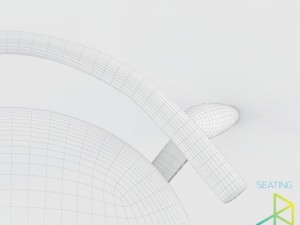 carl hansenson ch20 elbow chair 3D 모델