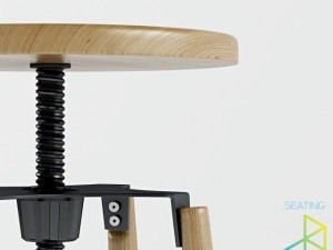 vitone bar stool 3D Model