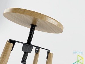 vitone bar stool 3D Model