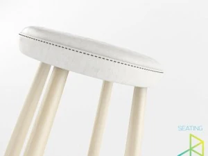 carl hansenson ch56 bar stool 3D Model