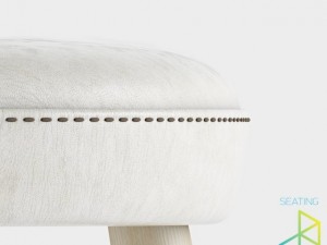 carl hansenson ch56 bar stool Model 3D