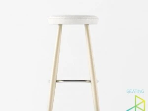 carl hansenson ch56 bar stool 3D Model