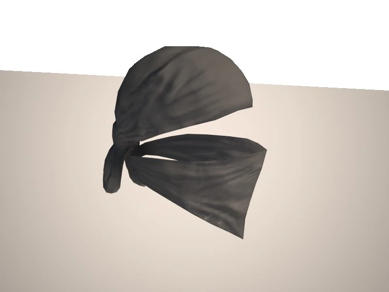bandana terrorist character - mercenary 3D Model .c4d .max .obj .3ds .fbx .stl .blend 