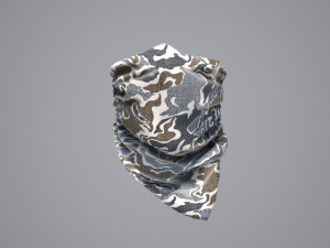 bandana - scarf on face 3D Model