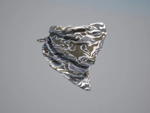bandana - scarf on face 3D Model
