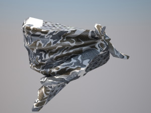 bandana - scarf on face 3D Model